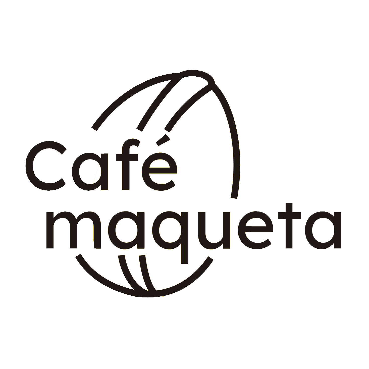Caballete de mesa – Café Maqueta