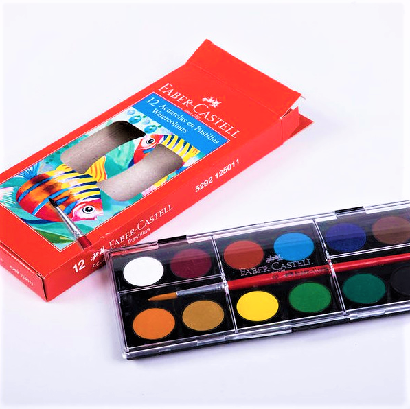 Set de acuarelas escolar Faber Castell
