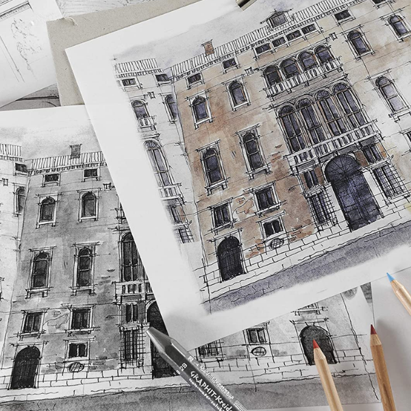 Block Canson C à grain 224 gsm - Imagen 2