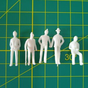 Monigote blanco escala 1:75