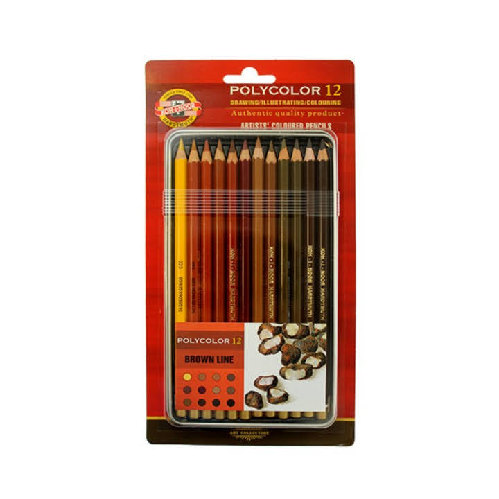 Policromos marrones koh i noor 12und