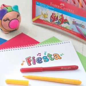 Plumones fiesta 45 Faber Castell