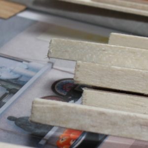 Madera balsa cuadrada