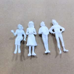 Monigote blanco escala 1:25