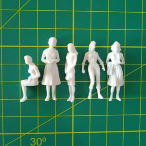 Monigote blanco escala 1:50