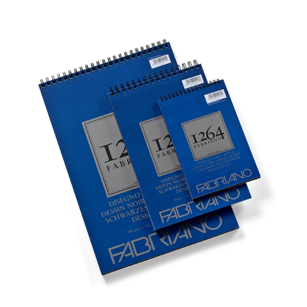 Block black drawing 1264 Fabriano - Imagen 3