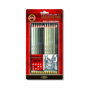 Policromos gris koh i noor 12und