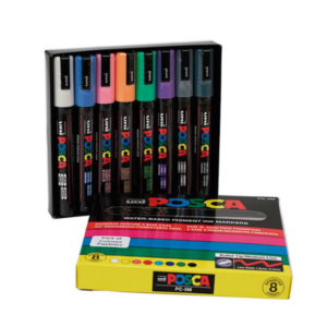 Set posca colores pasteles Pc-5M