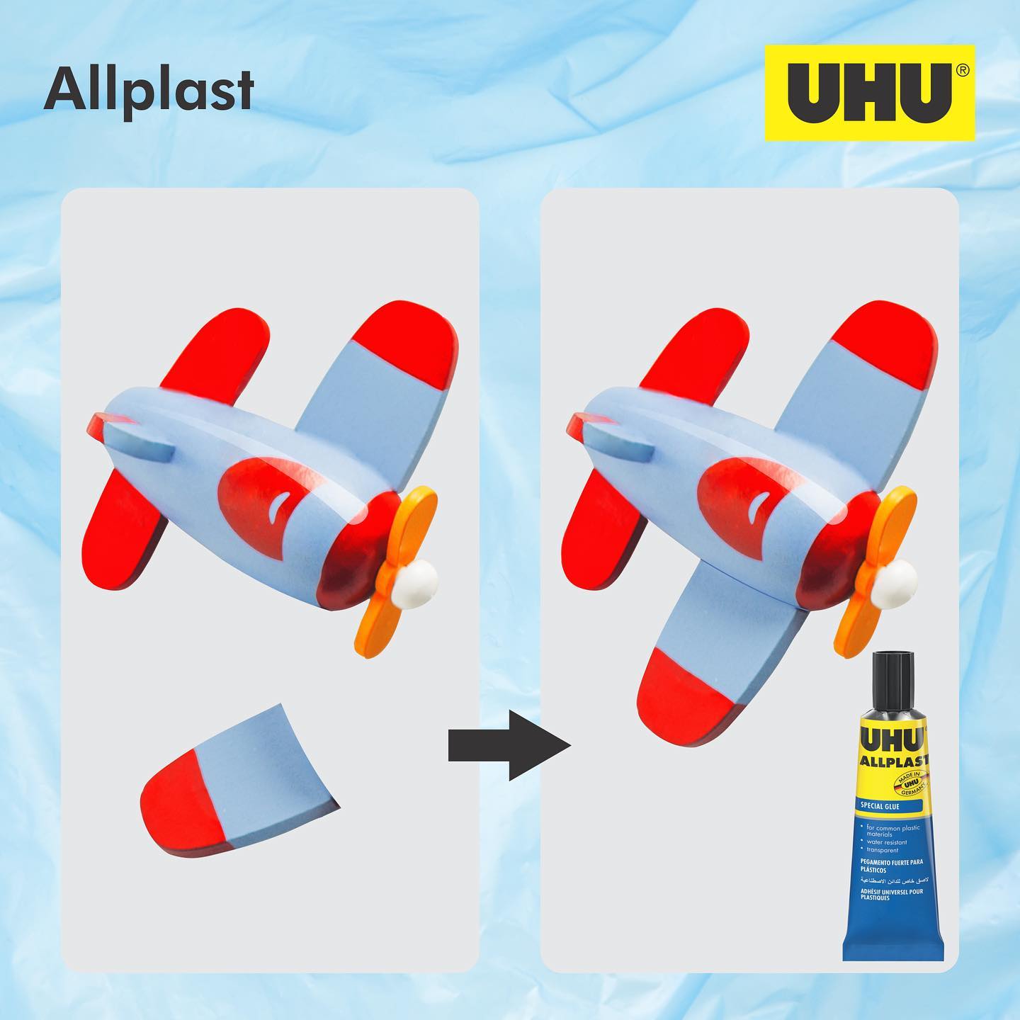 Uhu allplast 33ml - Imagen 4