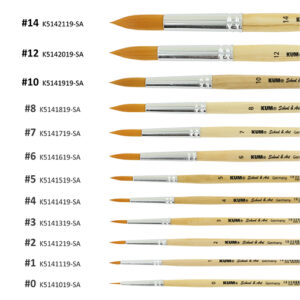 Pincel School Art Redondo KUM