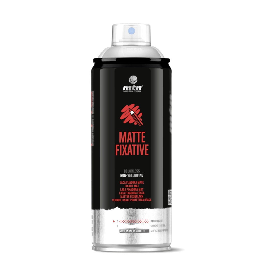 Laca Fijador Mate 400 ml MTN