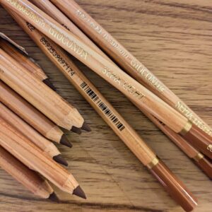 Lápiz pastel Sepia claro