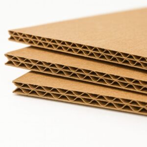 Cartón doble corrugado